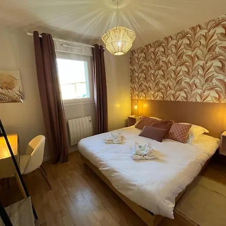 Dahlia, Appt Cosy Avec Parking Et Balcon 아파트 캉