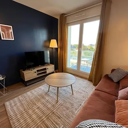 아파트 Dahlia, Appt Cosy Avec Parking Et Balcon 캉