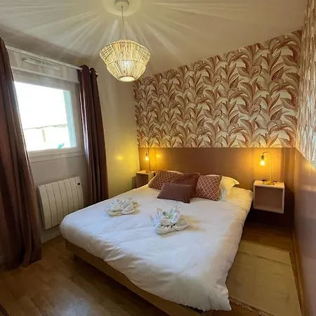 Dahlia, Appt Cosy Avec Parking Et Balcon 캉