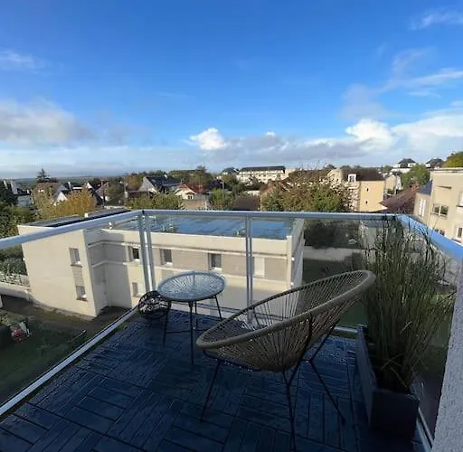 Dahlia, Appt Cosy Avec Parking Et Balcon アパート *